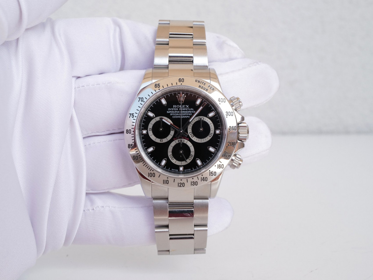 Swiss watch Rolex Cosmograph Daytona Black Dial