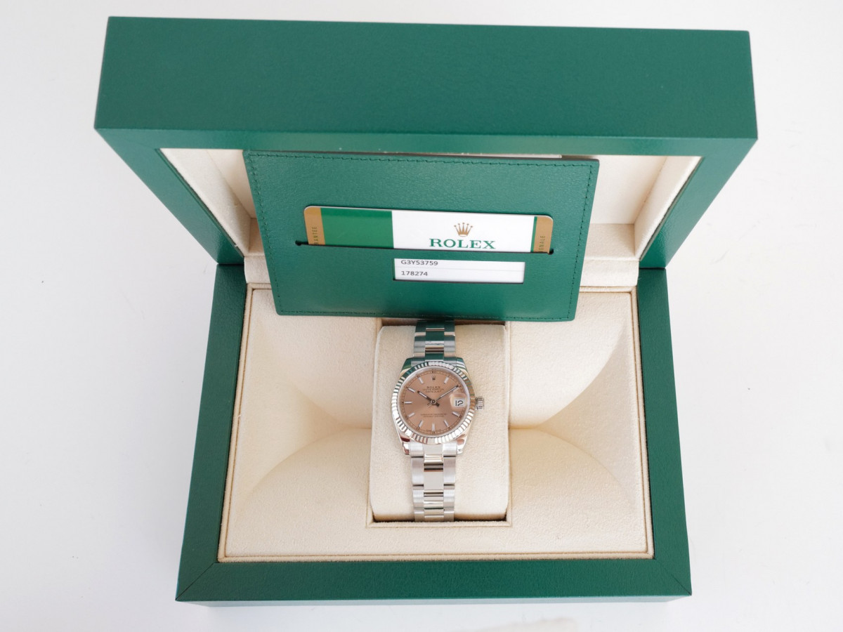Швейцарський годинник Rolex Datejust 31 Oyster Pink Dial