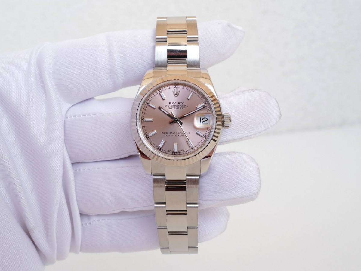 Швейцарський годинник Rolex Datejust 31 Oyster Pink Dial