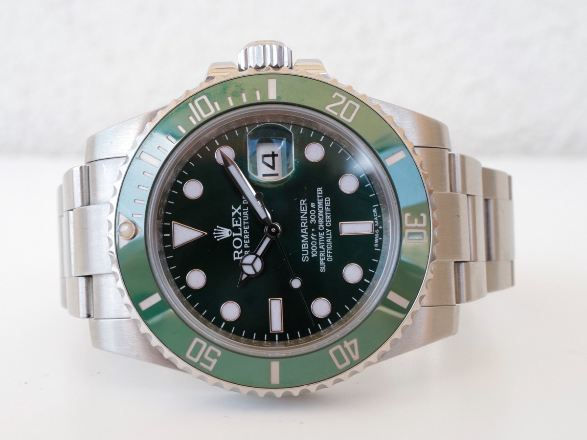 Швейцарские часы Rolex Submariner Hulk