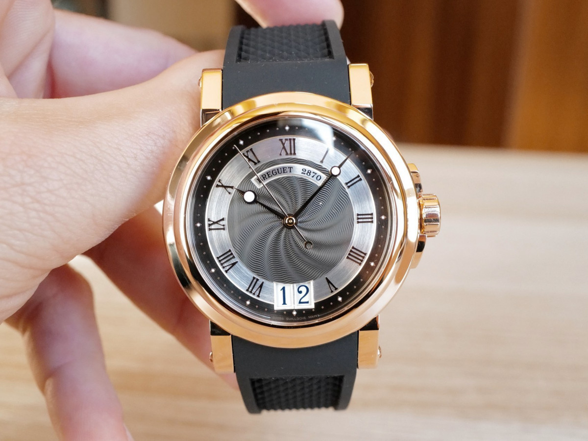 Швейцарський годинник Breguet Marine Big Date 18K Rose Gold