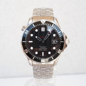 Швейцарские часы Omega Seamaster Diver 300M Co-Axial Chronometer 41 Black Dial