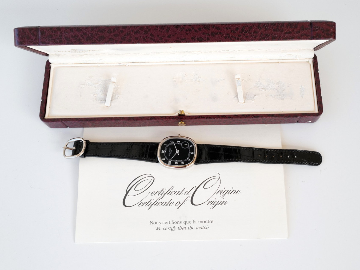 Швейцарський годинник Patek Philippe Golden Ellipse Automatic 18K White Gold