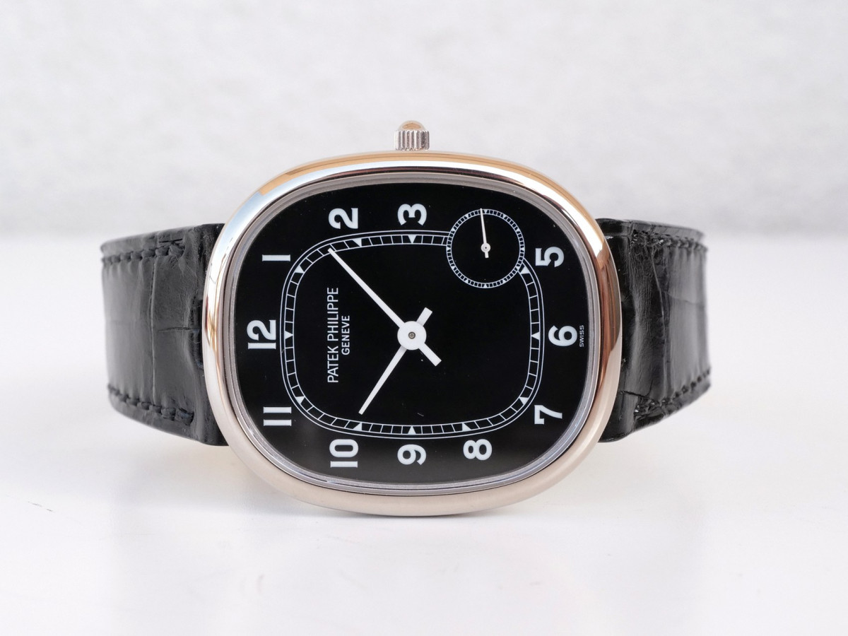 Швейцарський годинник Patek Philippe Golden Ellipse Automatic 18K White Gold