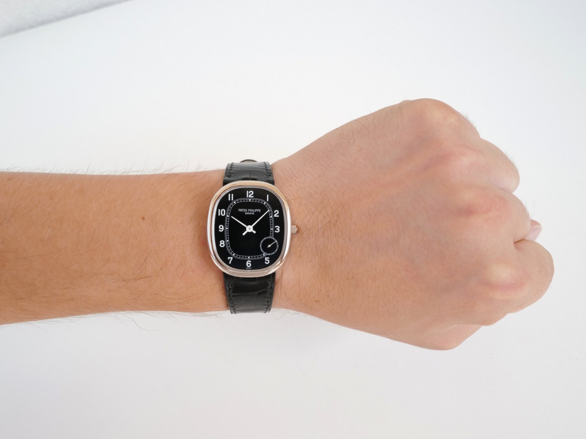 Швейцарський годинник Patek Philippe Golden Ellipse Automatic 18K White Gold