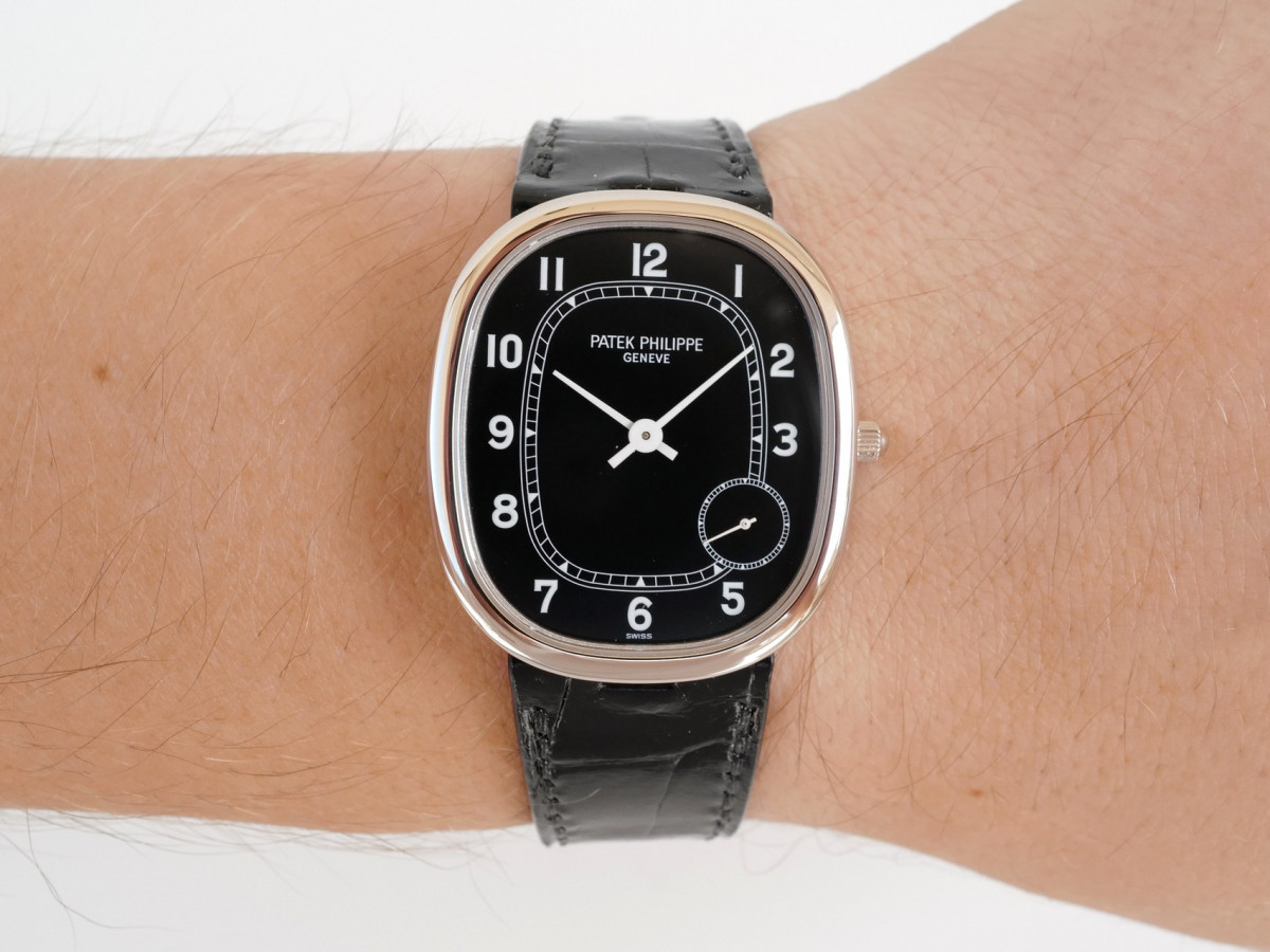 Швейцарський годинник Patek Philippe Golden Ellipse Automatic 18K White Gold