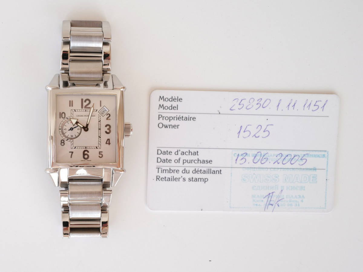 Швейцарские часы Girard Perregaux Vintage 1945 Automatic Small Second Silver Dial