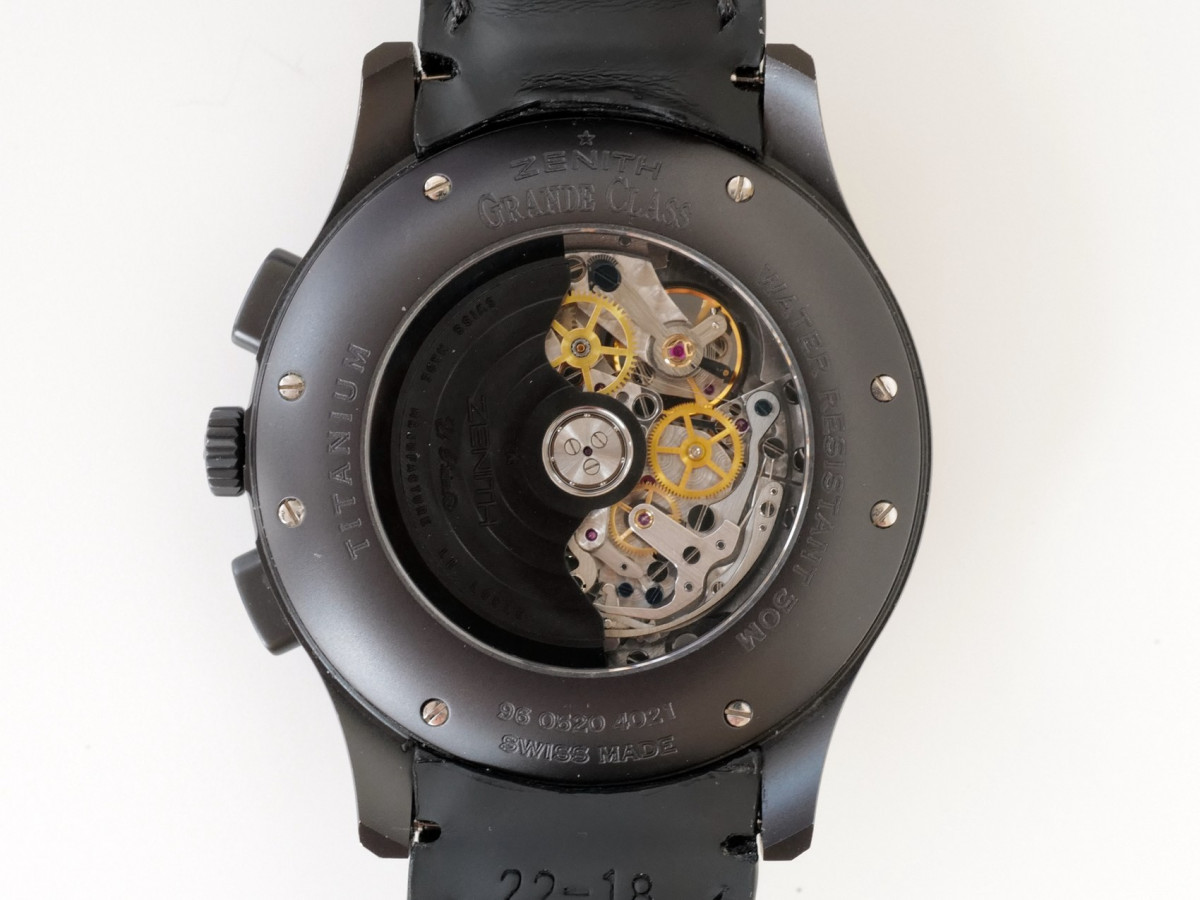 Швейцарський годинник Zenith Grande Class Open Concept El Primero Titanium