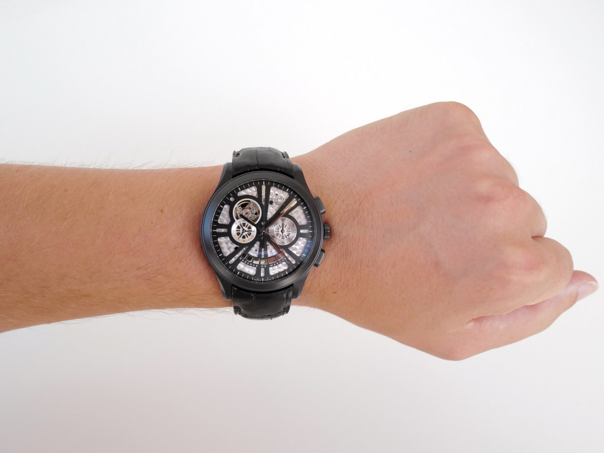 Швейцарський годинник Zenith Grande Class Open Concept El Primero Titanium