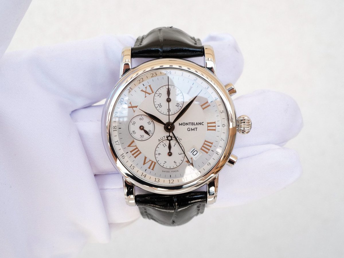 Швейцарские часы Montblanc Meisterstuck Star Chronograph GMT