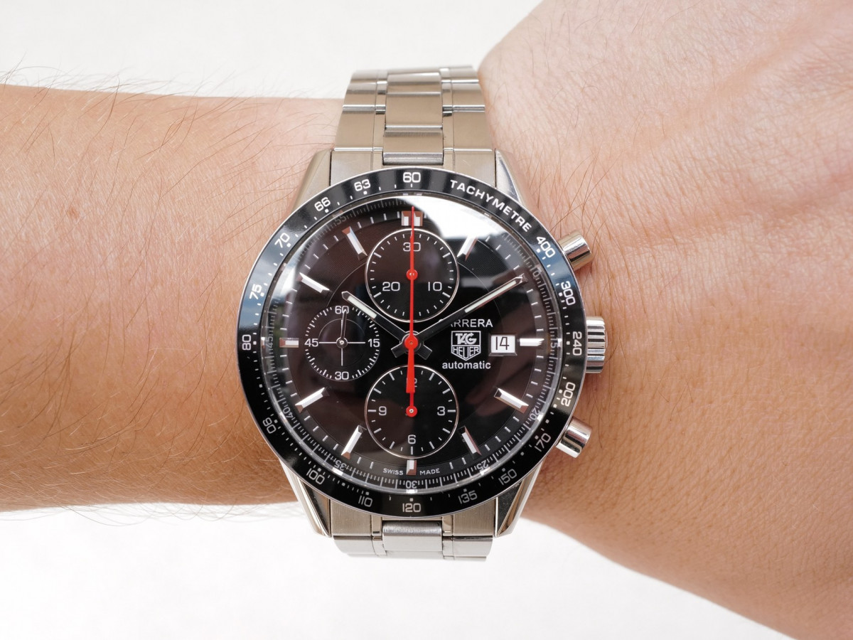 Швейцарський годинник Tag Heuer Carrera Automatic Chronograph Tachymeter