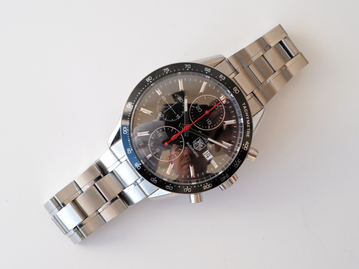 Швейцарський годинник Tag Heuer Carrera Automatic Chronograph Tachymeter