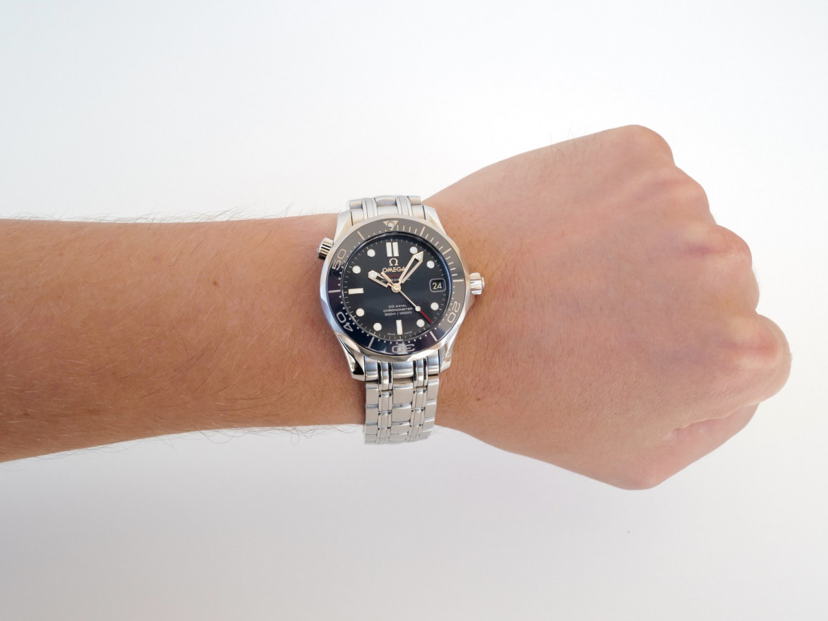 Швейцарские часы Omega Seamaster Diver 300M Automatic 36 Blue Dial