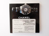 Швейцарские часы Chanel J12 Quartz 33 Black Ceramic Pave Diamond Center Dial