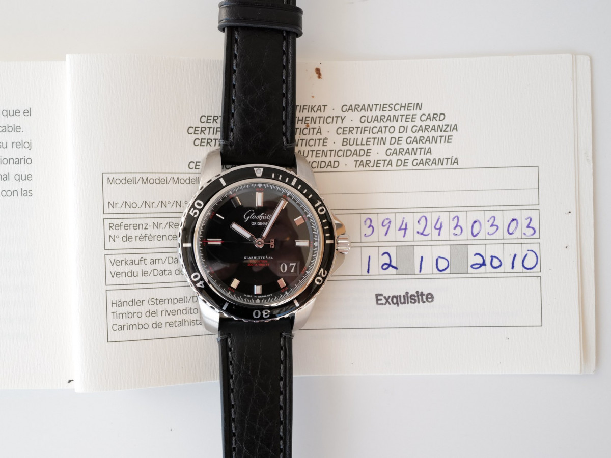 Швейцарские часы Glashutte Sport Evolution Panorama Date 42