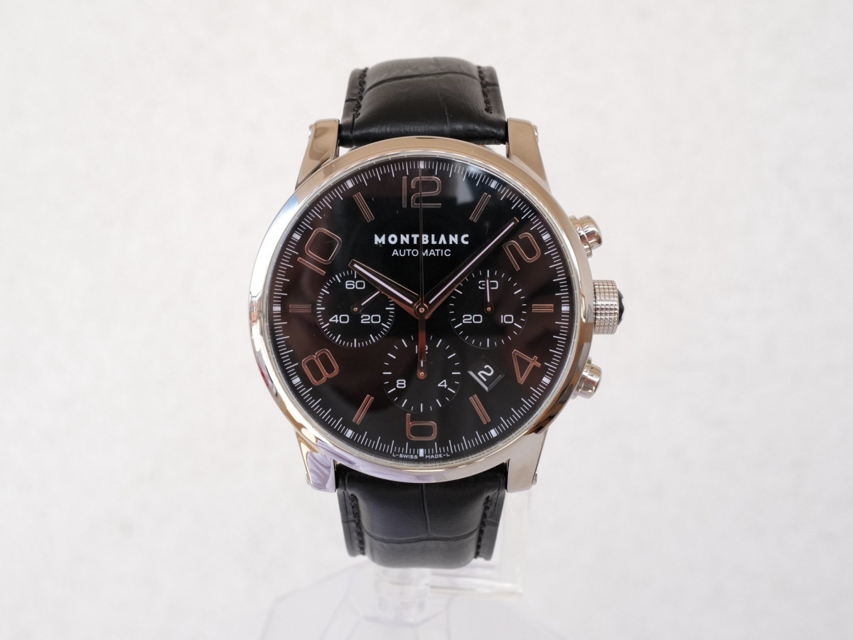 Швейцарские часы Montblanc Timewalker Chronograph Black Dial
