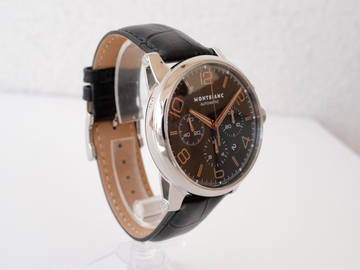 Швейцарские часы Montblanc Timewalker Chronograph Black Dial