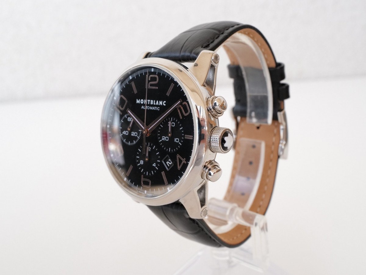 Швейцарские часы Montblanc Timewalker Chronograph Black Dial