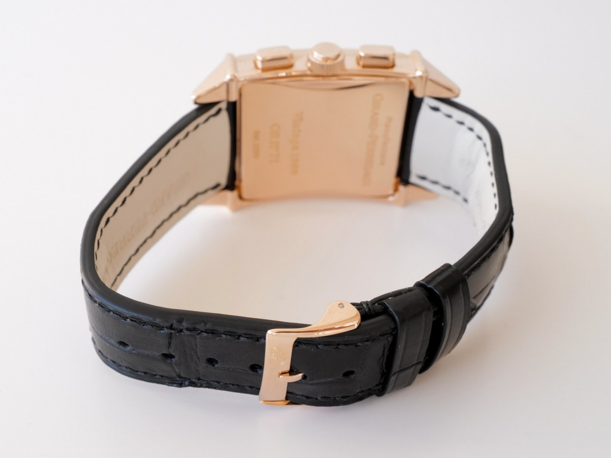 Швейцарський годинник Girard Perregaux Vintage 1945 Chronograph 18K Rose Gold Black Dial