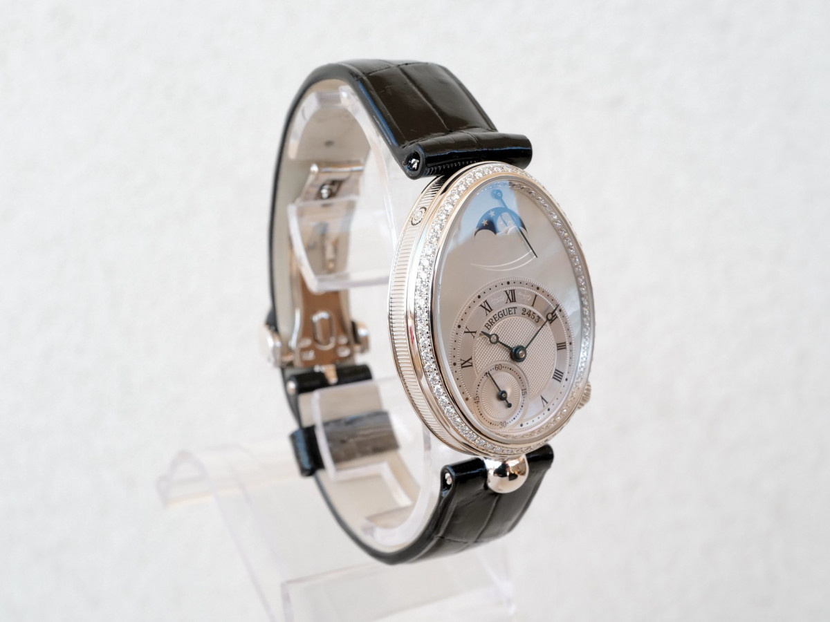Швейцарський годинник Breguet Reine de Naples Mother of Pearl Dial 18K White Gold Power Reserve