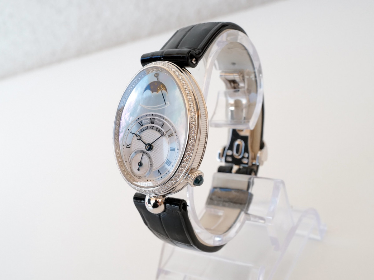 Швейцарський годинник Breguet Reine de Naples Mother of Pearl Dial 18K White Gold Power Reserve