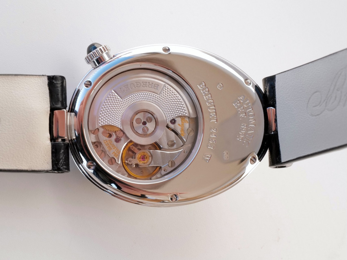 Швейцарський годинник Breguet Reine de Naples Mother of Pearl Dial 18K White Gold Power Reserve