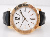 Швейцарський годинник Bulgari Diagono XL 18K Yellow Gold White Dial 42