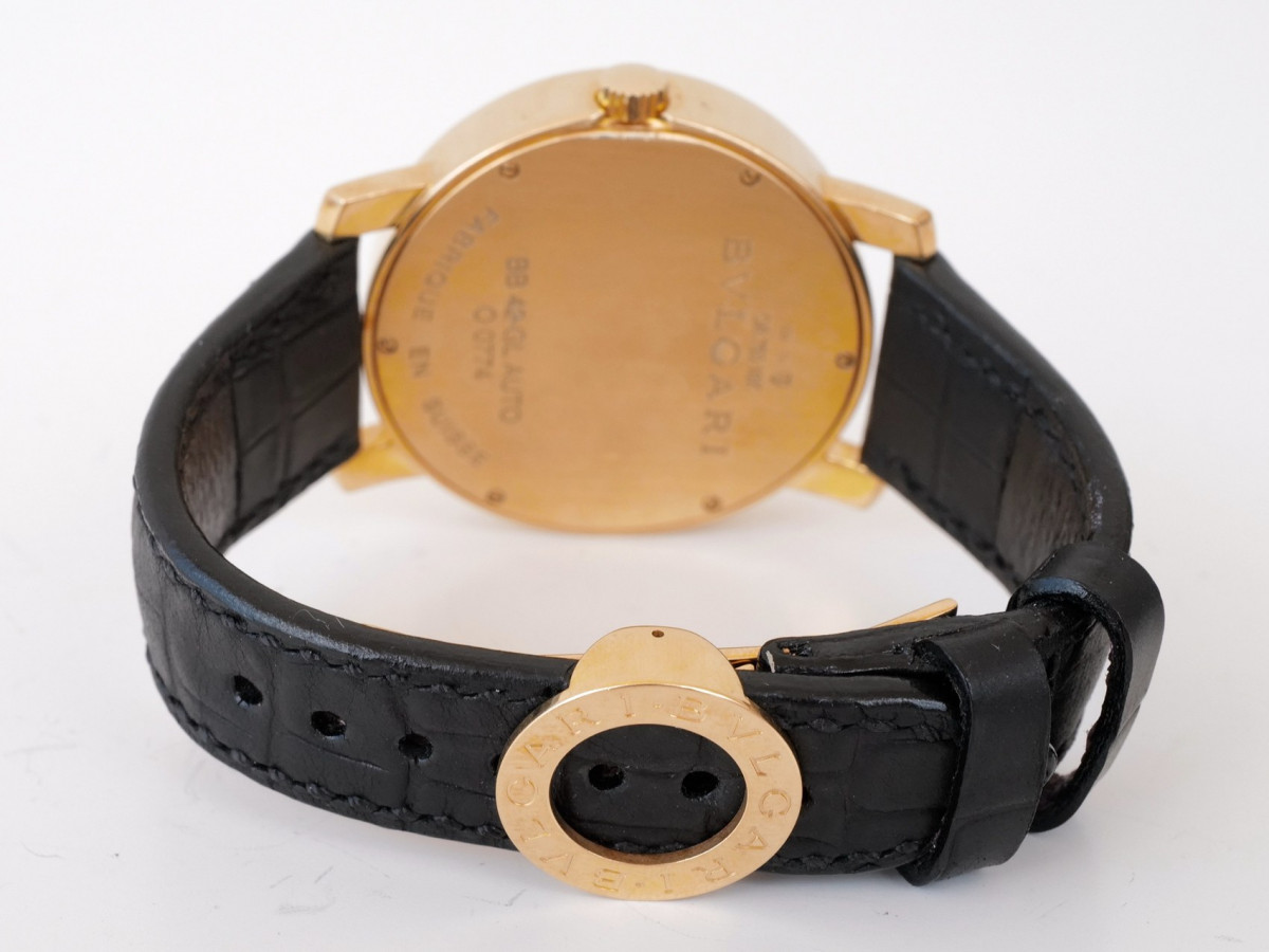 Швейцарський годинник Bulgari Diagono XL 18K Yellow Gold White Dial 42