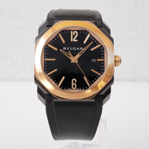 Швейцарський годинник Bulgari Octo 18k Rose Gold Bezel 41