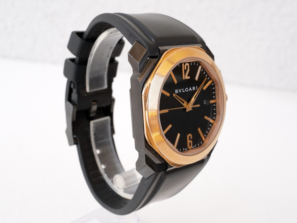 Швейцарський годинник Bulgari Octo 18k Rose Gold Bezel 41