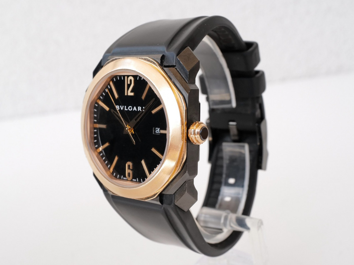 Швейцарський годинник Bulgari Octo 18k Rose Gold Bezel 41