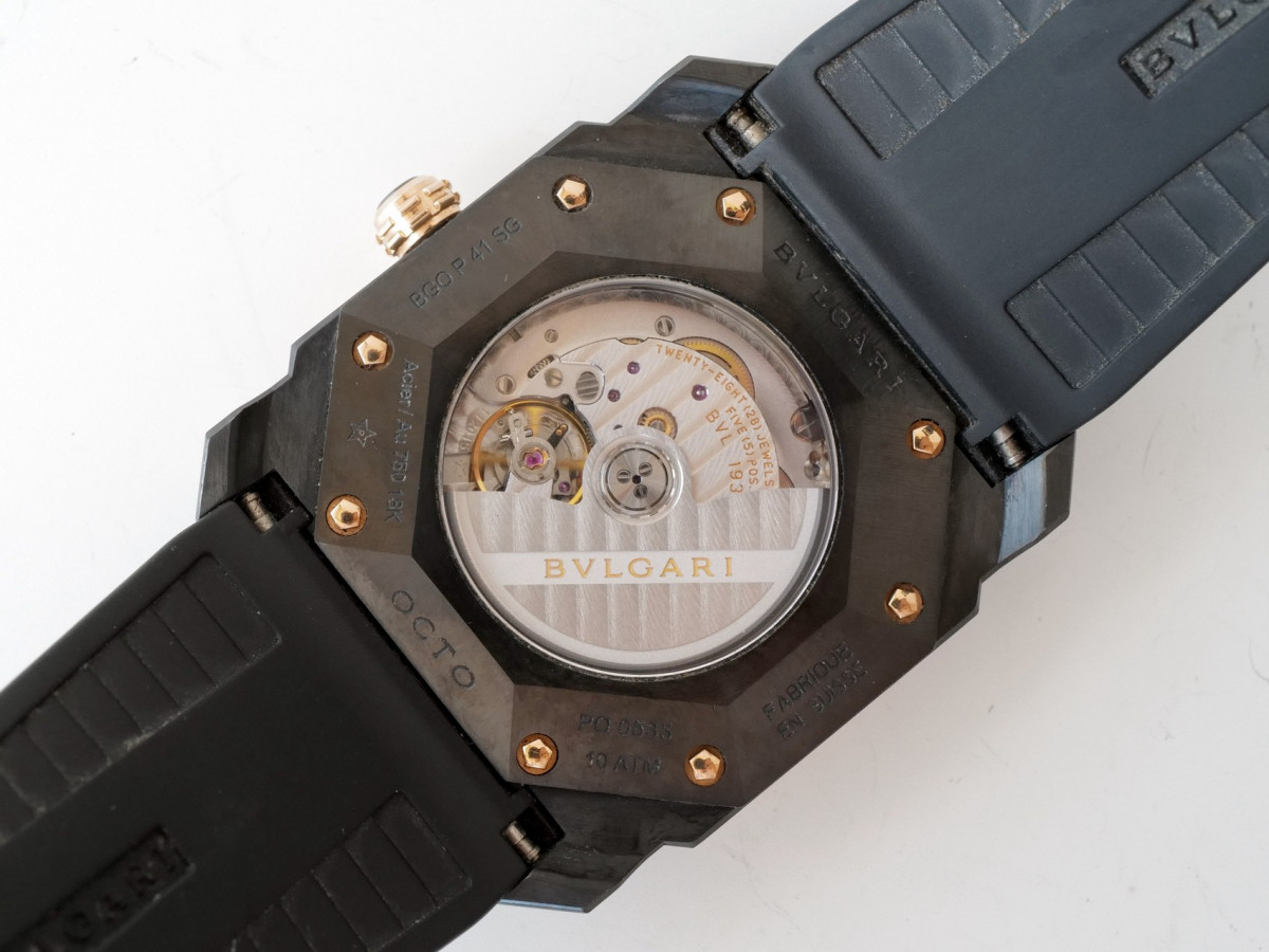 Швейцарський годинник Bulgari Octo 18k Rose Gold Bezel 41