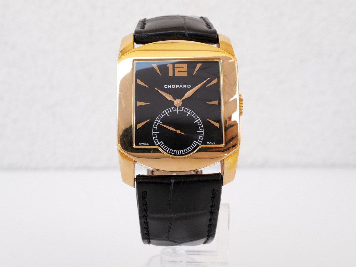 Швейцарские часы Chopard L.U.C. Monotec 18k Yellow Gold Black Dial