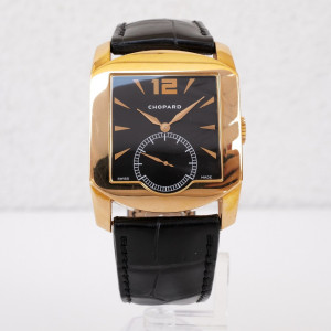Швейцарские часы Chopard L.U.C. Monotec 18k Yellow Gold Black Dial