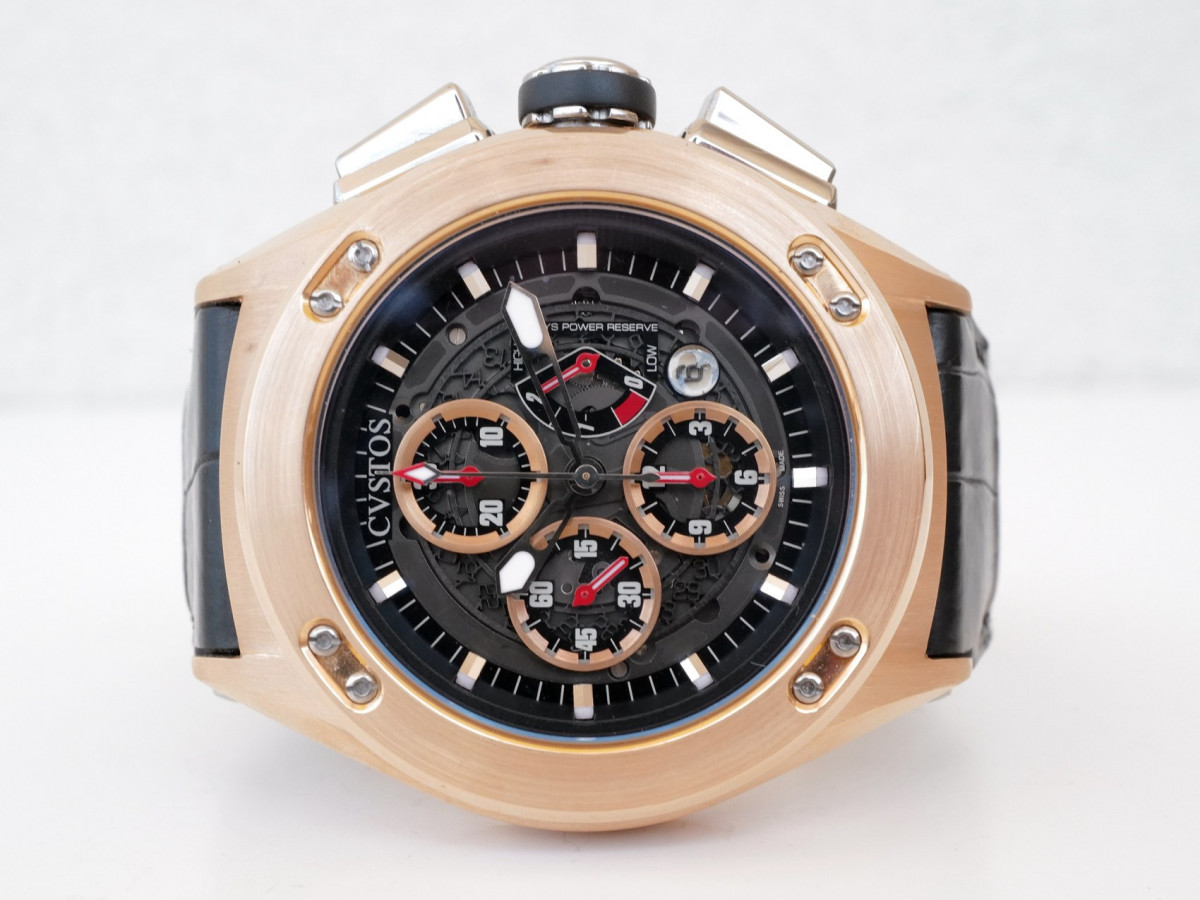 Швейцарские часы Cvstos Challenge-R 50 18K Rose Gold Chronograph