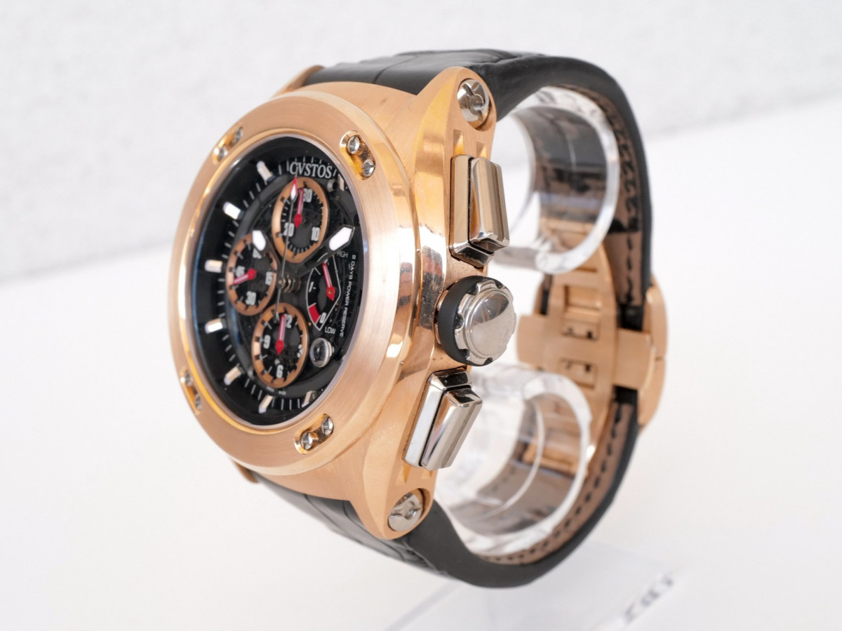 Швейцарские часы Cvstos Challenge-R 50 18K Rose Gold Chronograph