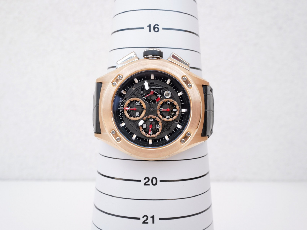 Швейцарские часы Cvstos Challenge-R 50 18K Rose Gold Chronograph