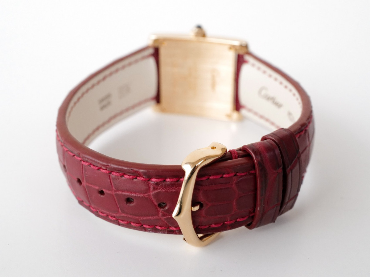 Швейцарские часы Cartier Tank Francaise Quartz 18K Yellow Gold Diamonds