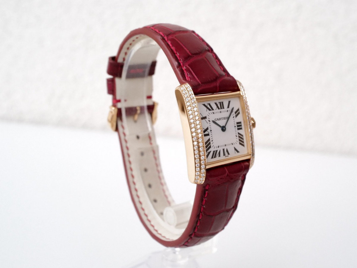 Швейцарские часы Cartier Tank Francaise Quartz 18K Yellow Gold Diamonds