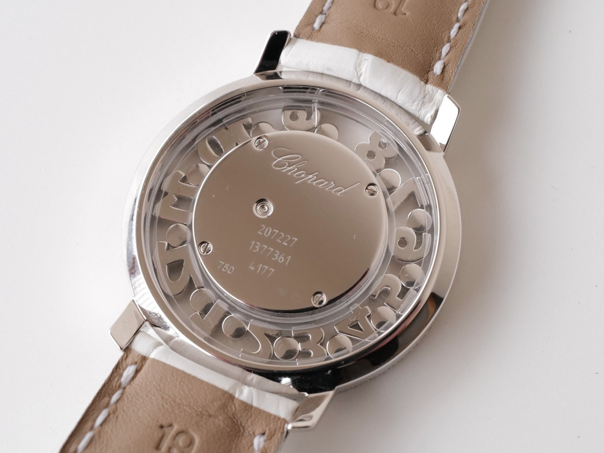 Швейцарський годинник Chopard Happy Diamonds Happy Time 18K White Gold 3CT Diamonds