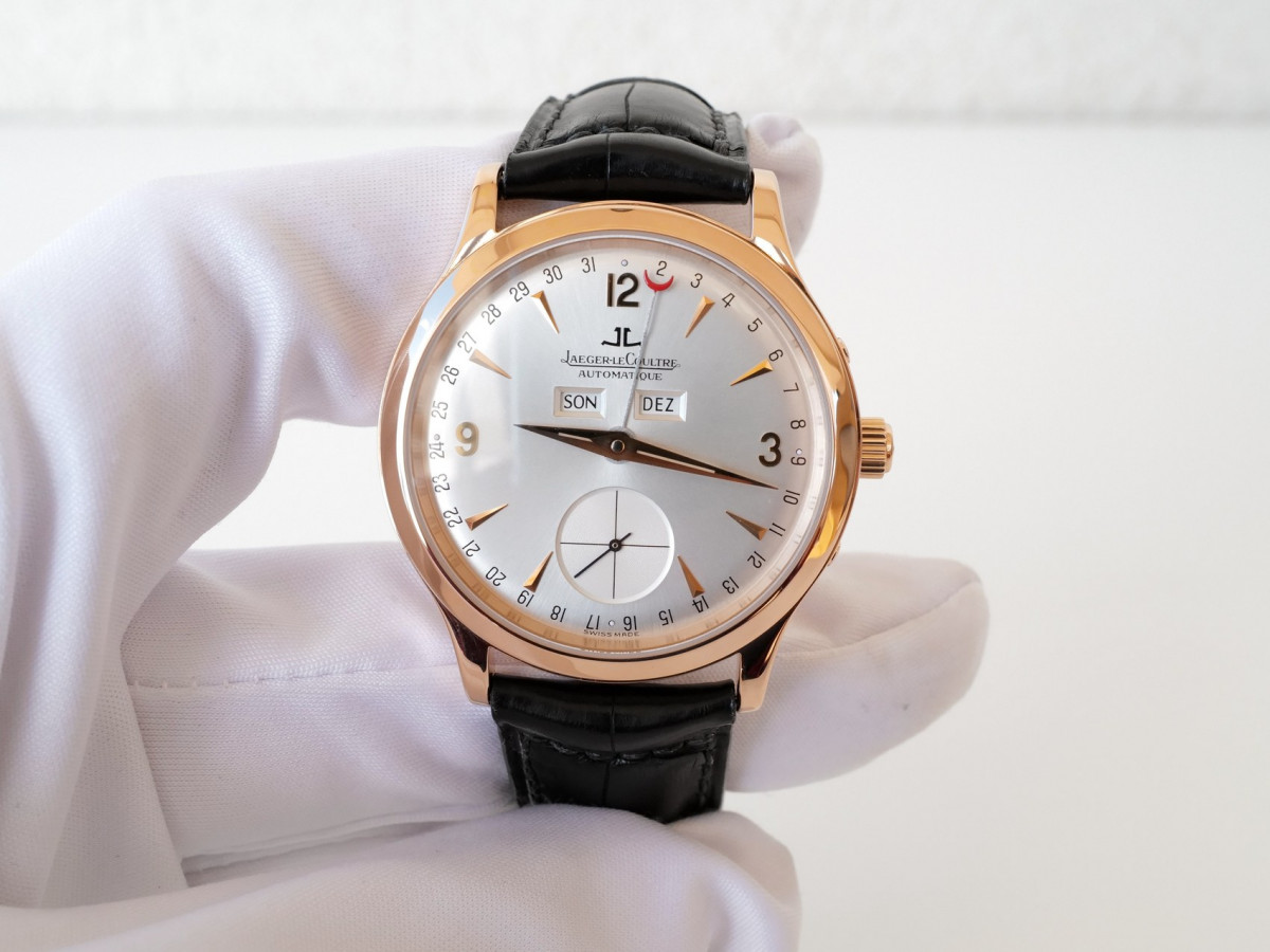 Швейцарський годинник Jaeger LeCoultre Master Control Triple Date 18K Rose Gold