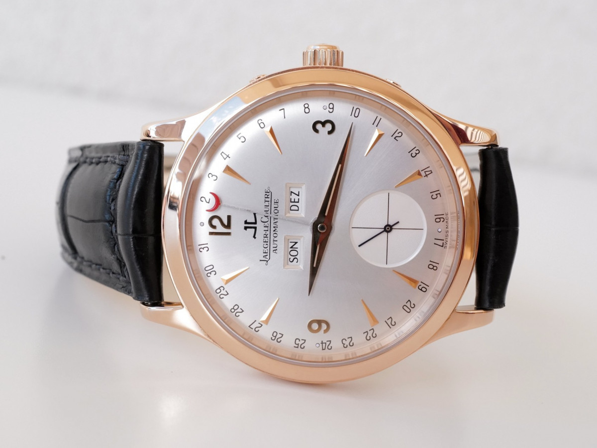 Швейцарський годинник Jaeger LeCoultre Master Control Triple Date 18K Rose Gold