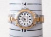 Швейцарський годинник Rolex Yacht Master Lady 29 Yellow Gold Steel White Dial