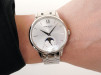 Swiss watch Montblanc Heritage 39 Spirit Moonphase Silver Dial Automatic