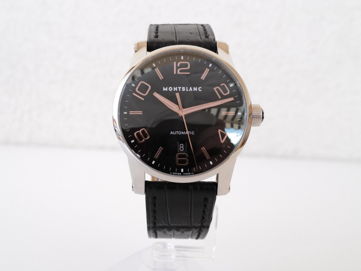 Швейцарские часы Montblanc Timewalker XL Black 42
