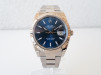 Швейцарський годинник Rolex Datejust 41 Blue Dial Oyster Steel Fluted 18K White Gold Bezel