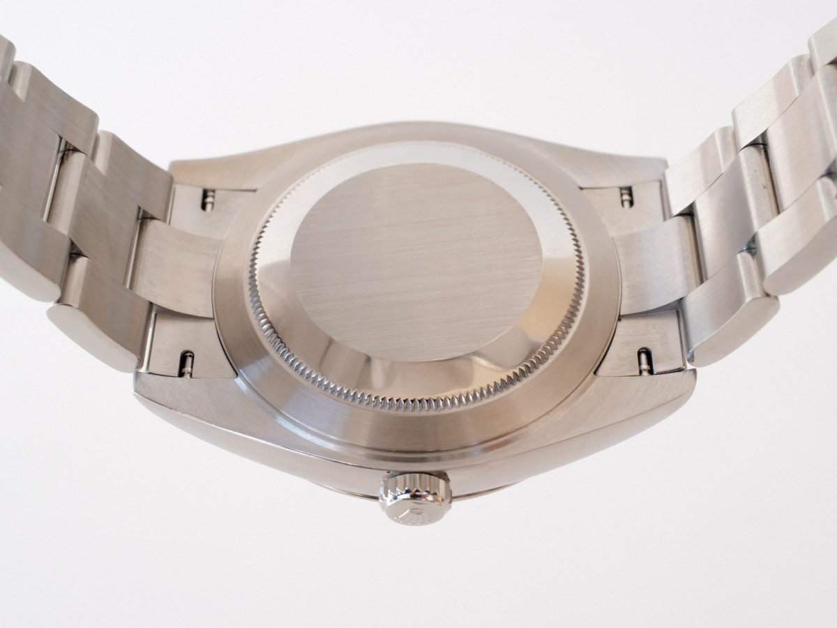 Швейцарський годинник Rolex Datejust 41 Blue Dial Oyster Steel Fluted 18K White Gold Bezel