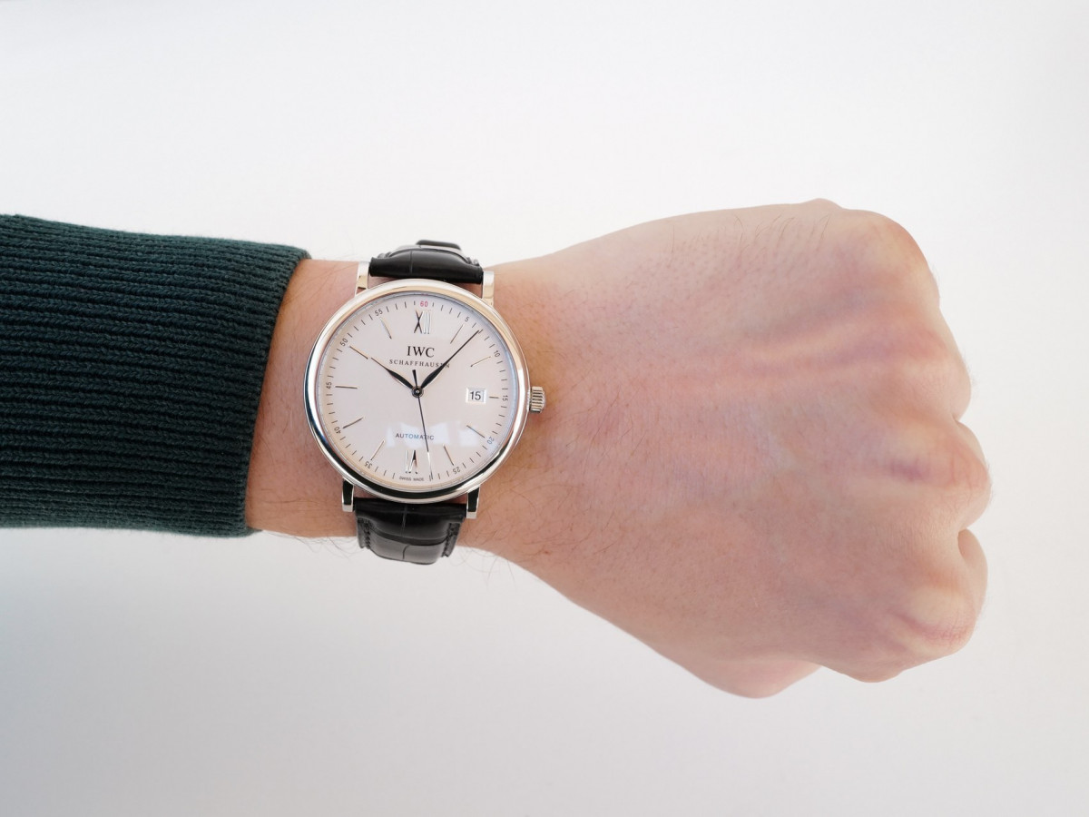 Швейцарские часы IWC Portofino Automatic Silver Dial 40