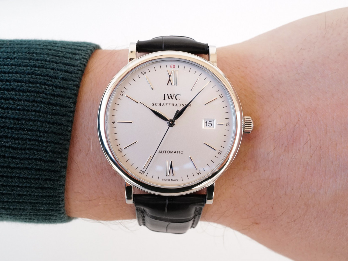 Швейцарские часы IWC Portofino Automatic Silver Dial 40