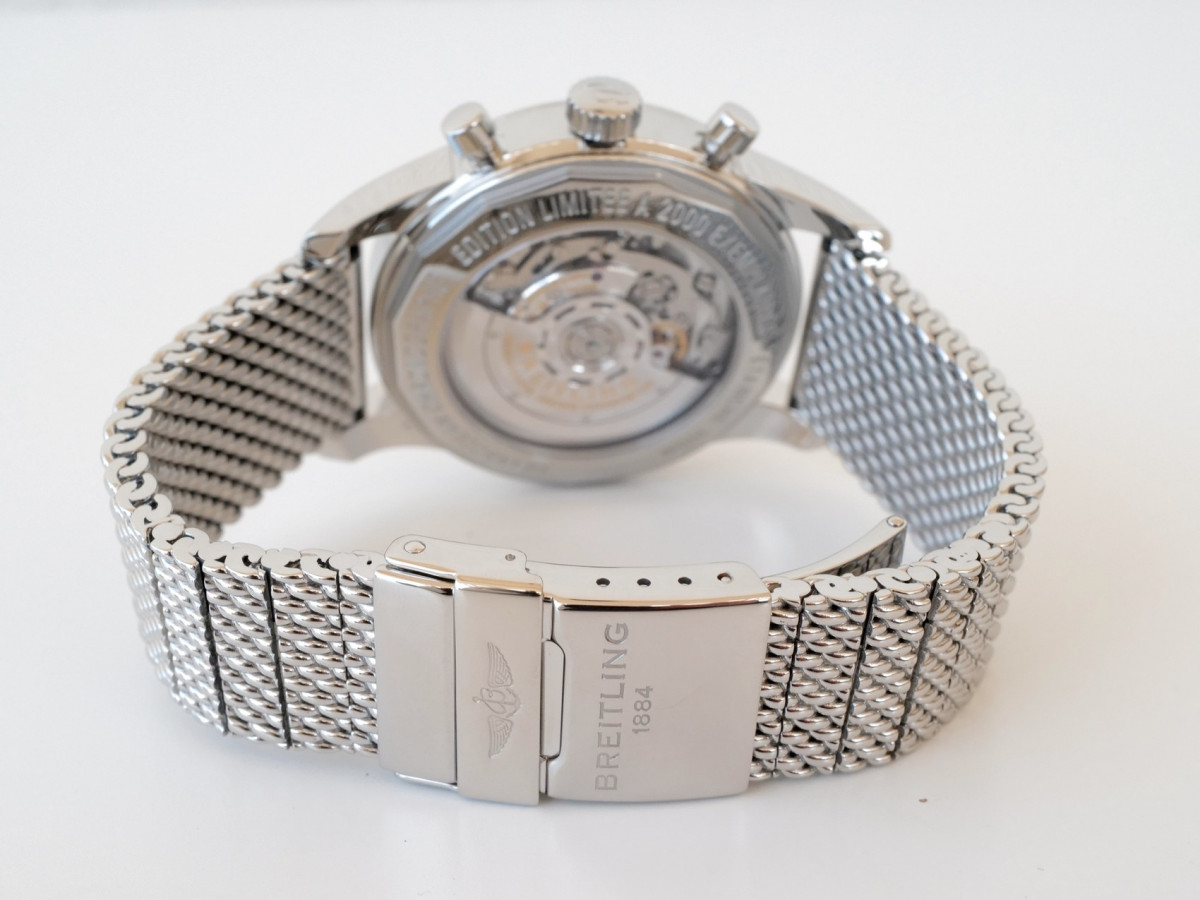 Швейцарський годинник Breitling Transocean Chronograph Blue Dial 43 Limited Edition